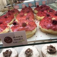 Raspberry  at La Donuteria in Bratislava