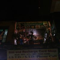 View from the street at Coffee & Vegetarian Food Home in Kathmandu