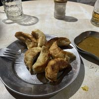 Fried mo:mo  at Coffee & Vegetarian Food Home in Kathmandu