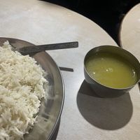 Daal and rice  at Coffee & Vegetarian Food Home in Kathmandu
