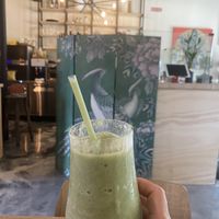 Delicious smoothie at Cafe Nutrients in Naples