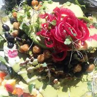 Good morning breakfast platter (to go) at Cafe Nutrients in Naples