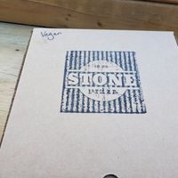 delivery box at Stone Pizza in Dartmouth