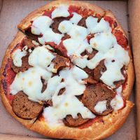 pepperoni pizza at Stone Pizza in Dartmouth
