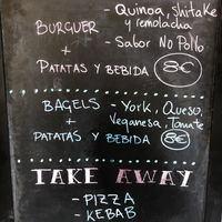 Menu deals  at Vegan Bombon in Alicante