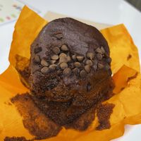 Chocolate muffin  at Vegan Bombon in Alicante