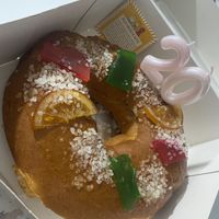 Roscón de reyes riquísimo   at Vegan Bombon in Alicante