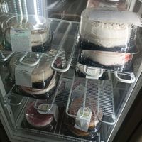 Cheese cakes at Vegan Bombon in Alicante