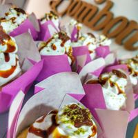 Vegan  cup cakes at Vegan Bombon in Alicante