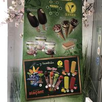 Vegan ice cream at Vegan Bombon in Alicante