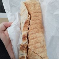 Medium falafel wrap at Falafel Munch in Birmingham