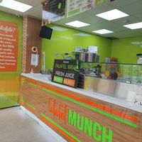 Interior at Falafel Munch in Birmingham