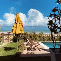 Lounging area  at Pousada Ecohar Yoga in Maragogi