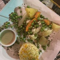 Dinner from one of the nights  at Pousada Ecohar Yoga in Maragogi