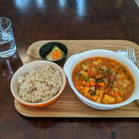 Veggie stew 8,500 KRW at Sun - 카페 in Seoul