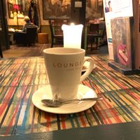 Vegan hot choc at Capo Lounge in Mansfield