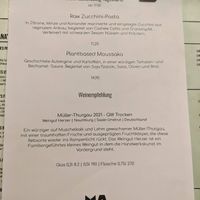 Menu of the Day at Mana - Schöneberg at Mana - Schöneberg in Berlin