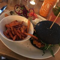 Black Bean Burger ! at Mana - Schöneberg in Berlin