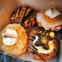 Too much goodness   at Bite Me Cafe in Madrid