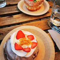 Sweet tooth satisfied   at Bite Me Cafe in Madrid