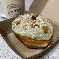 Sabor matcha   at Bite Me Cafe in Madrid