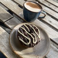 Nuevos mini donuts  at Bite Me Cafe in Madrid