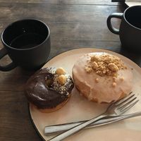 Best cafe americano in the city  at Bite Me Cafe in Madrid