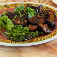 Chinese mushrooms at Ring Zhi Vegetarian Restaurant in Kepong