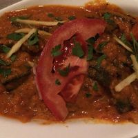 Mixed vegetable curry at Annapurna in Fuessen