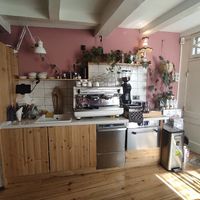 Kitchen at De Laatste Kruimel - Langebrugsteeg in Amsterdam