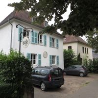 The Cafe Amelie from the outside. at Amelie Cafe & Dekoration in Saarlouis