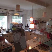 the desk at Amelie Cafe & Dekoration in Saarlouis