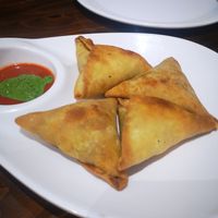 Samosas at Veg-Delight in Blantyre