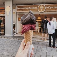 My fav combo at Arthur Ice Cream in Bratislava