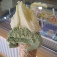 Pistacia a aloe vera.mnamkaaa at Arthur Ice Cream in Bratislava