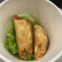 Fried veg gyoza at Greendot 绿一点 - Northpoint in North Singapore