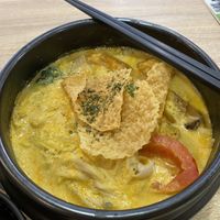 Laksa hotpot  at Greendot 绿一点 - Northpoint in North Singapore