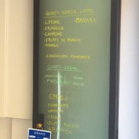 Vegan options at Bar Gelateria Pinotto in Imperia