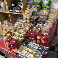 Dried food selection  at Fa Hua in Batu Caves