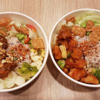Power bowls at grEAT in Central Singapore