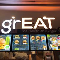 Menu at grEAT in Central Singapore