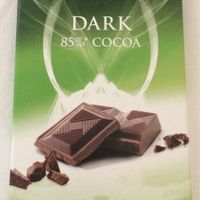 Bar of Belgian chocolate, Fair Trade-certified and sweetened with stevia  at Reformhaus Escher in Fellbach