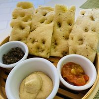 Focaccia  at Garden Fresh Cafe in Palm Beach