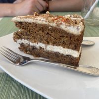 Carrot cake at Garden Fresh Cafe in Palm Beach