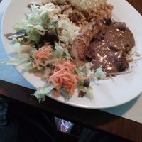 Exotic rice, vegan at De Wankele Tafel in The Hague