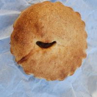 Lentil pie at Peasant Pies Cafe in San Francisco