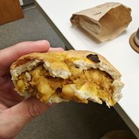 garbanzo hand held pie (filling) at Peasant Pies Cafe in San Francisco