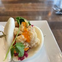 Bao bun  at The Street Eatery in Calgary