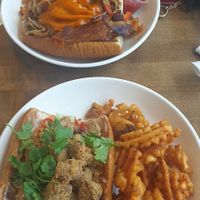 Bahn Mi and Chilly Cheezesteak at The Street Eatery in Calgary