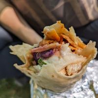 It tasted way better than it looks here at Schanzen Döner in Hamburg